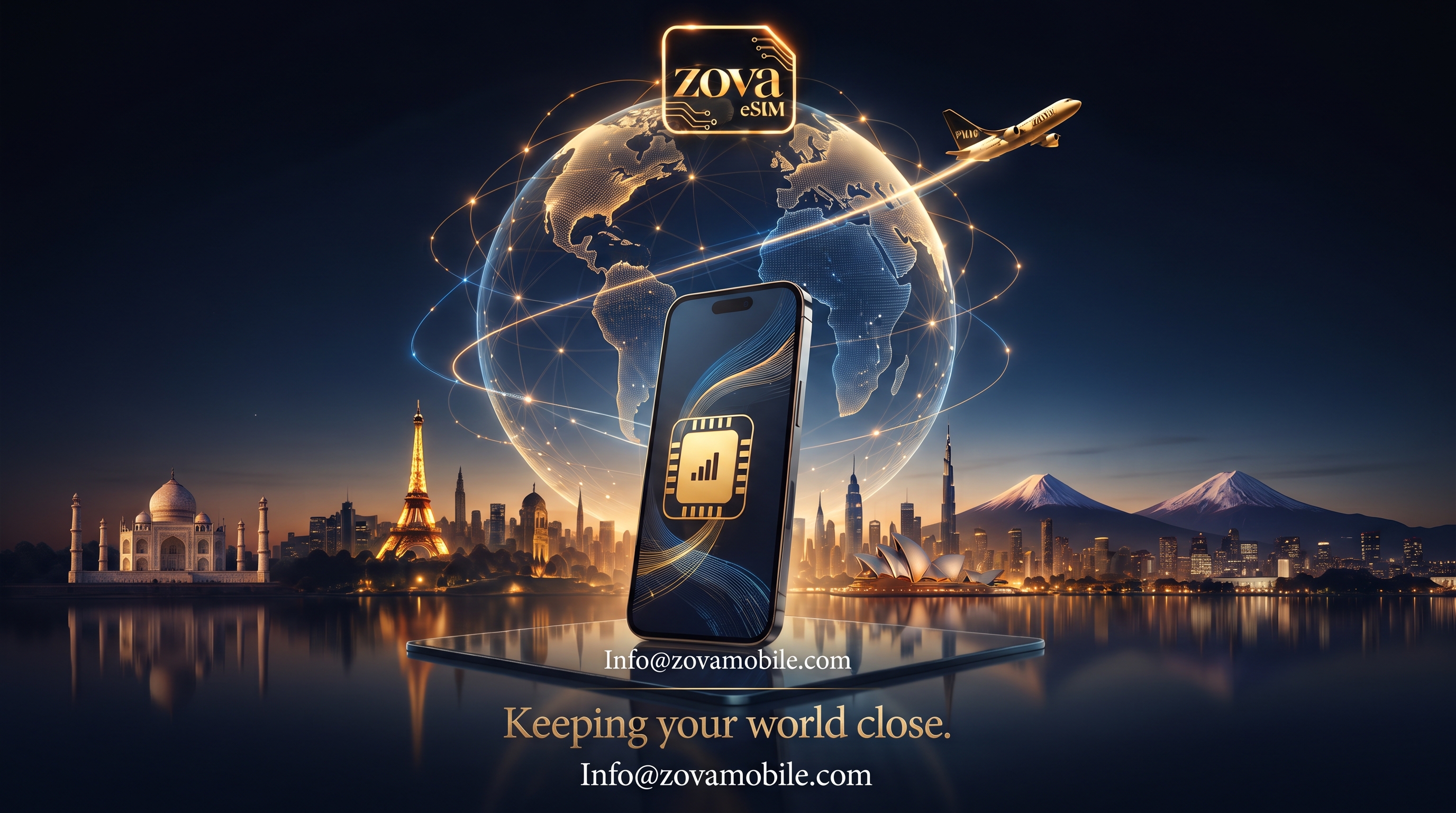 ZOVA Global eSIM Ecosystem